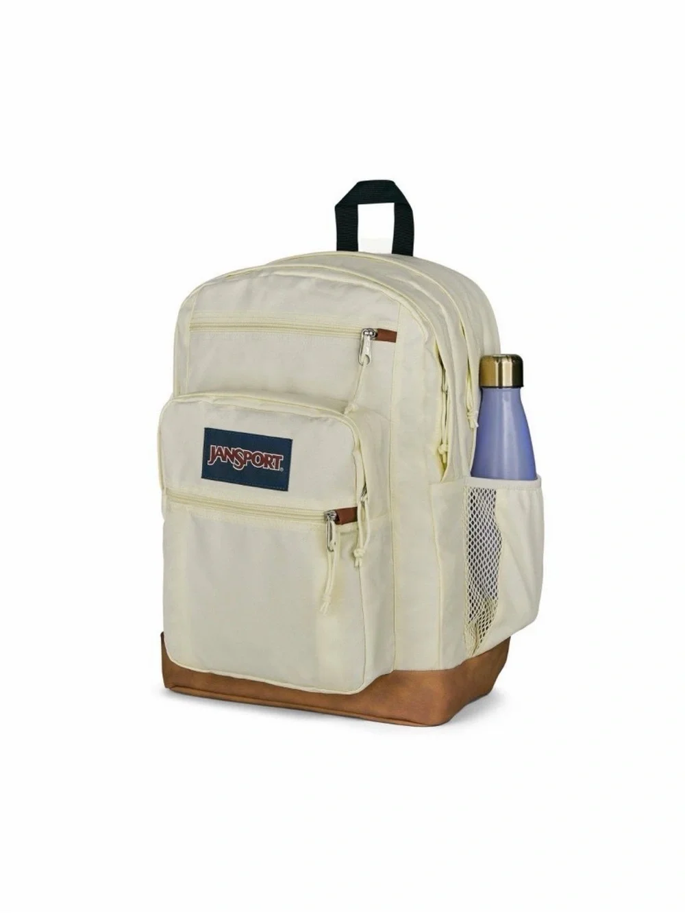 JanSport Backpack School Water Resistant 15”-Laptop Cool Student 17.5” Coconut